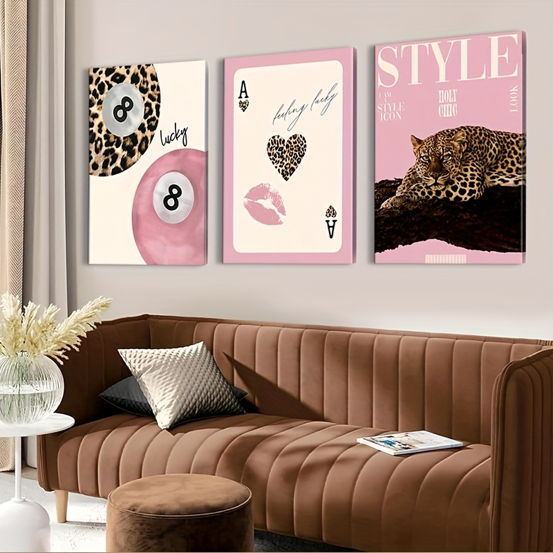 Luxury Lifestyle Items - 3 szt. Obraz na płótnie z