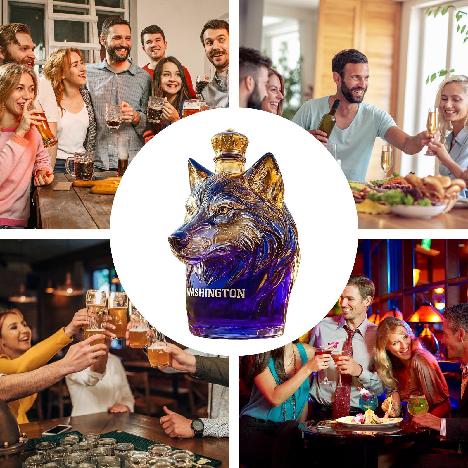 Butelki na wino Szczelny szkla – Glass Decanter Whiskey recenzja i cena