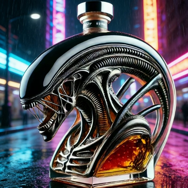Karafka do whisky w kształcie  – Glass Decanter Whiskey recenzja i cena