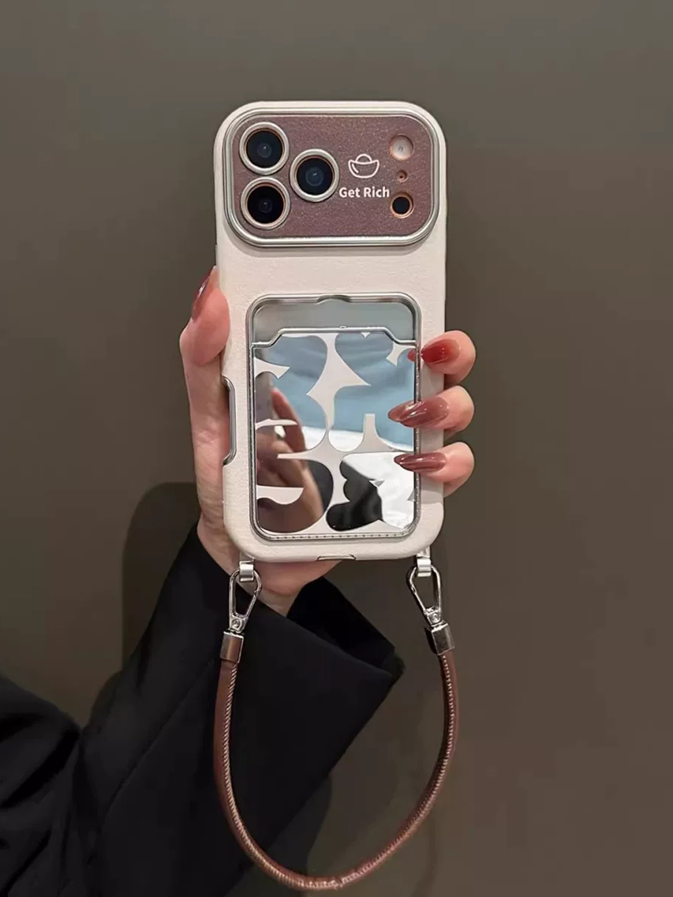 Luksusowe skórzane etui na tel – Leather Card Wallet recenzja i cena