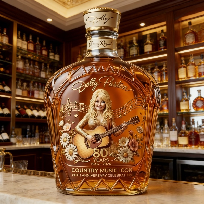 Karafka do whisky Dolly Parton – Glass Decanter Whiskey recenzja i cena