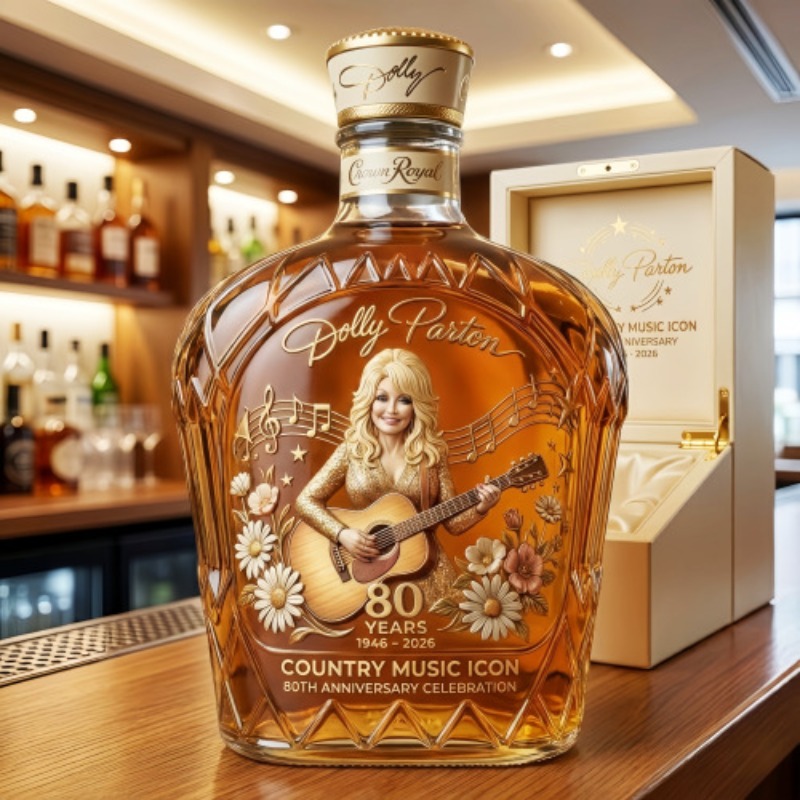 Karafka do whisky Dolly Parton – Glass Decanter Whiskey recenzja i cena