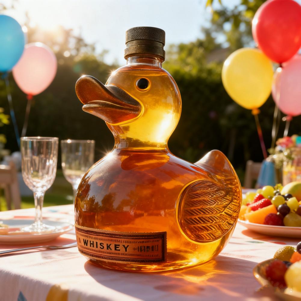 Butelka na whisky w kształcie  – Glass Decanter Whiskey recenzja i cena