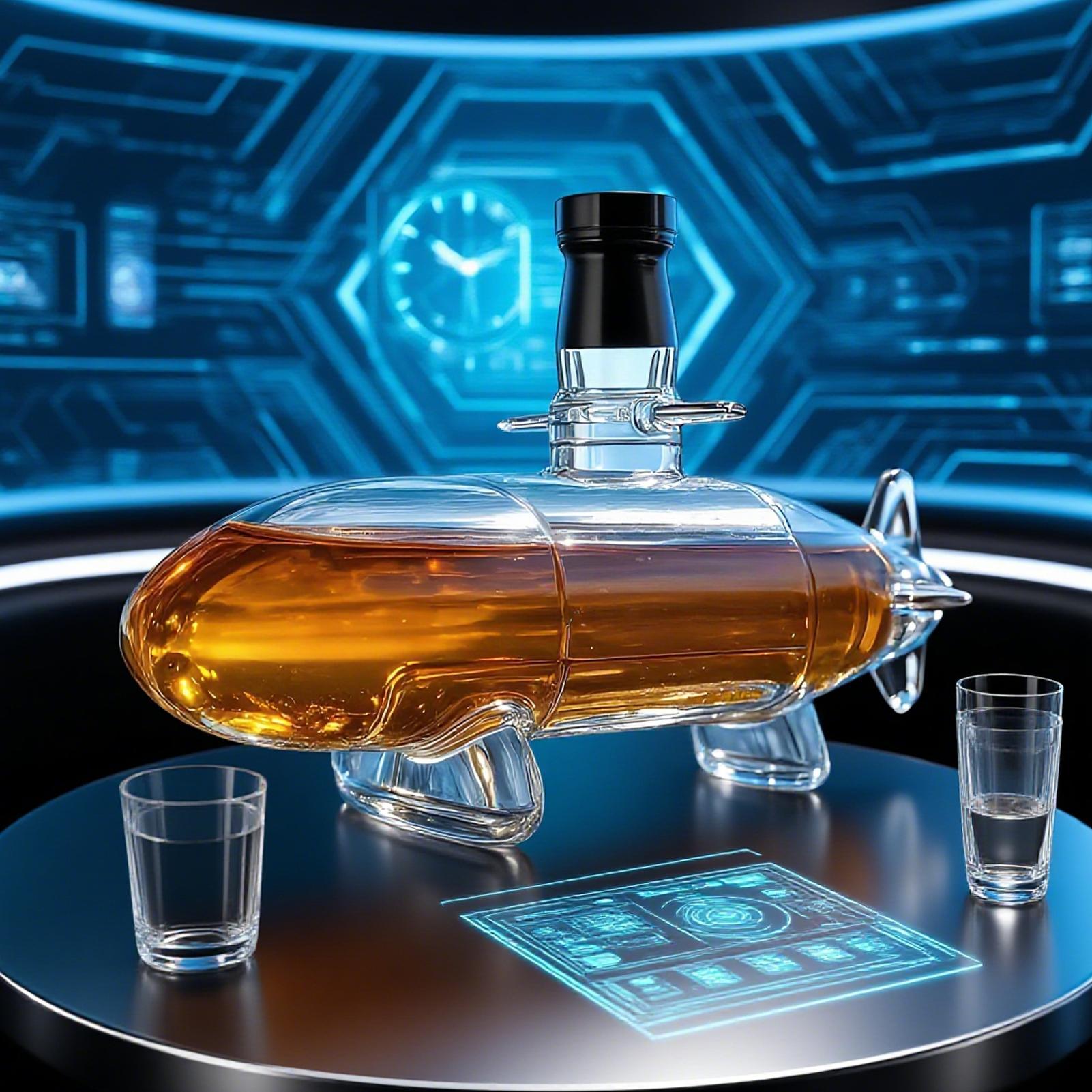 Karafka do whisky w kształcie  – Glass Decanter Whiskey recenzja i cena