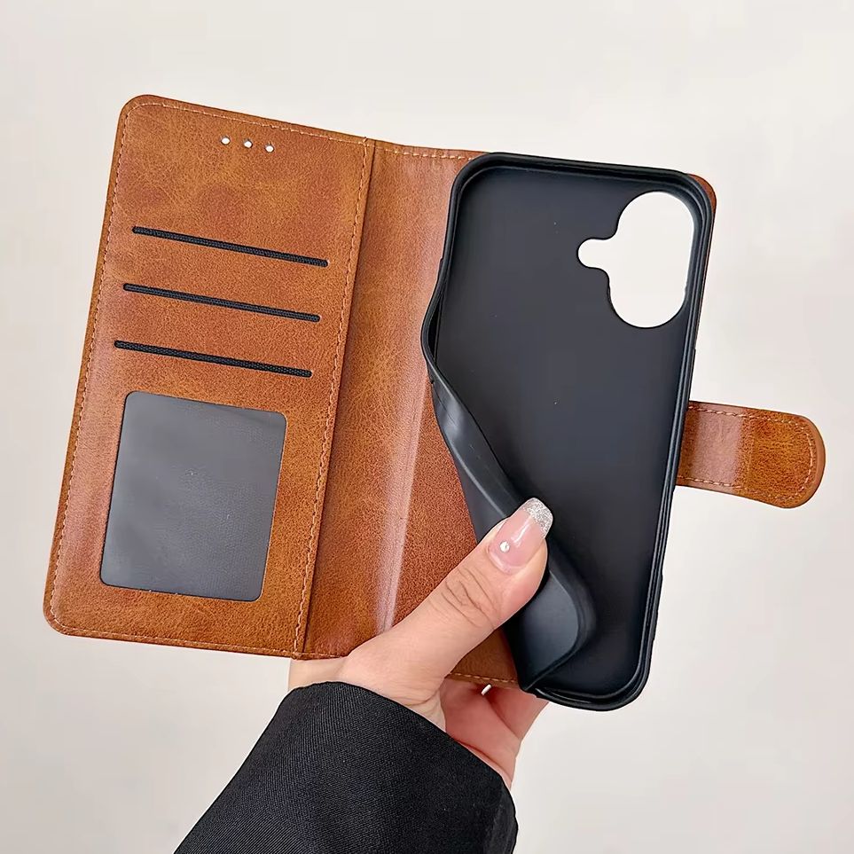 Etui na telefon z klapką, wyko – Leather Card Wallet recenzja i cena