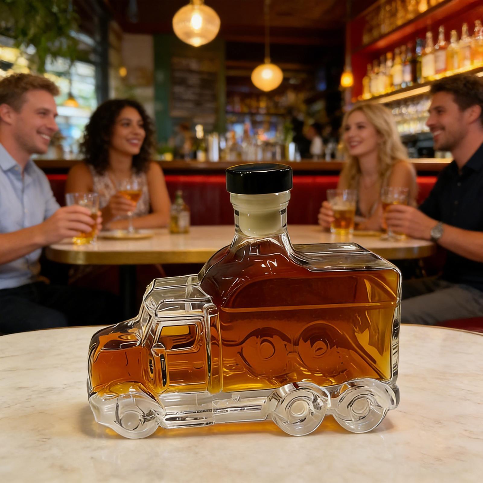 Dekanter na whisky/biernik na  – Glass Decanter Whiskey recenzja i cena
