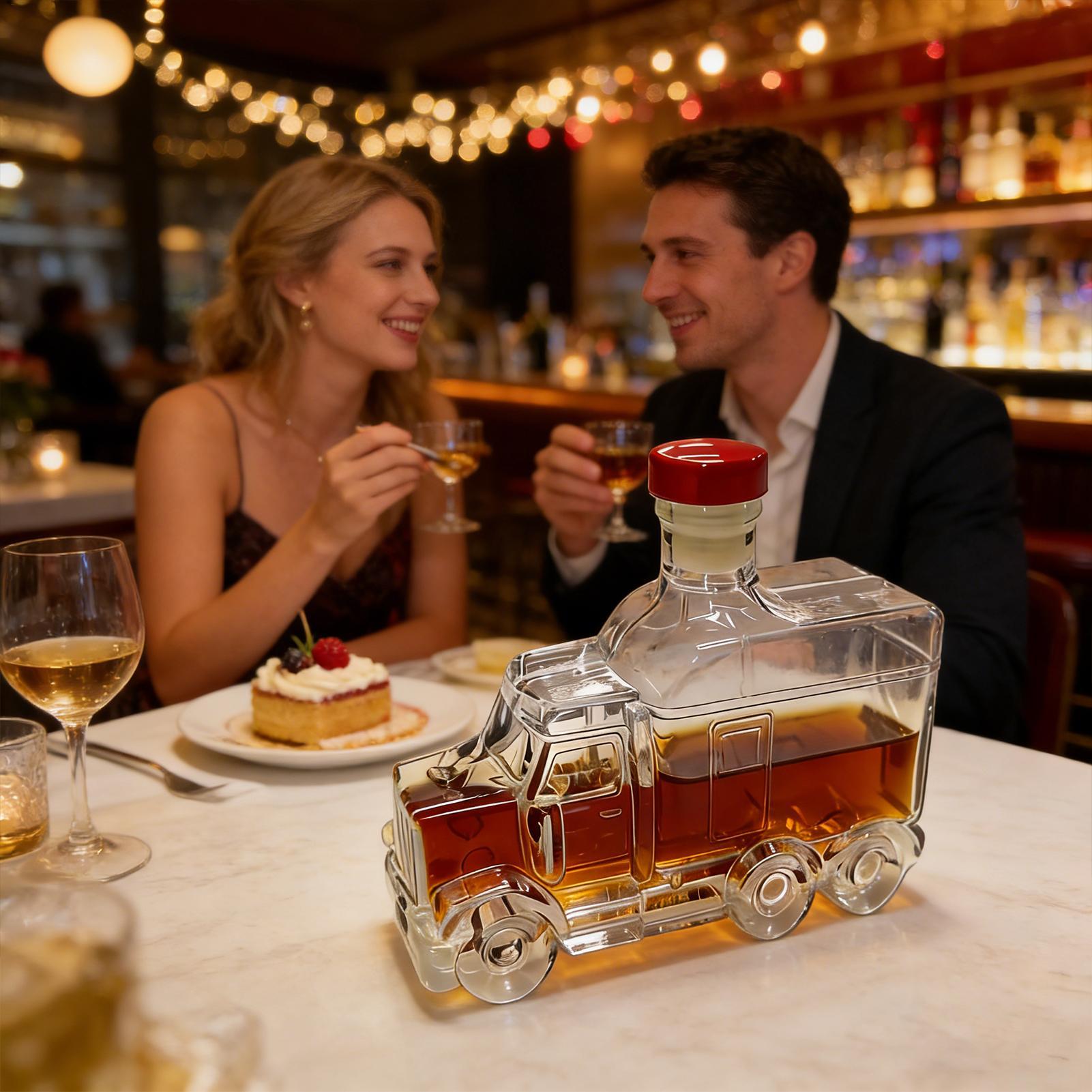 Dekanter na whisky/biernik na  – Glass Decanter Whiskey recenzja i cena