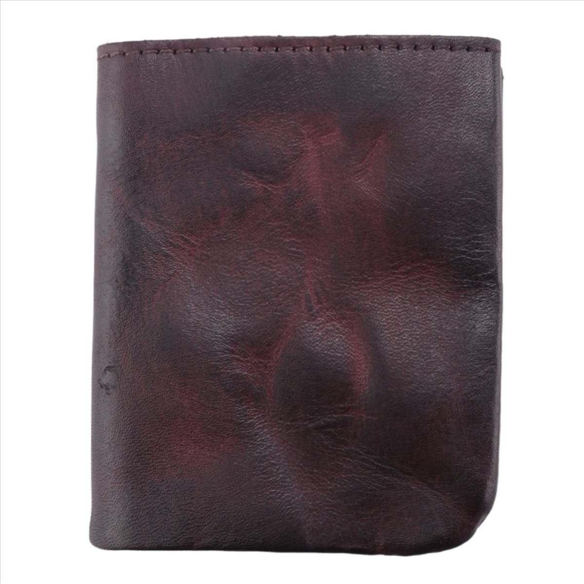 Portfel ABQR Wrinkle, Ręcznie  – Leather Card Wallet recenzja i cena