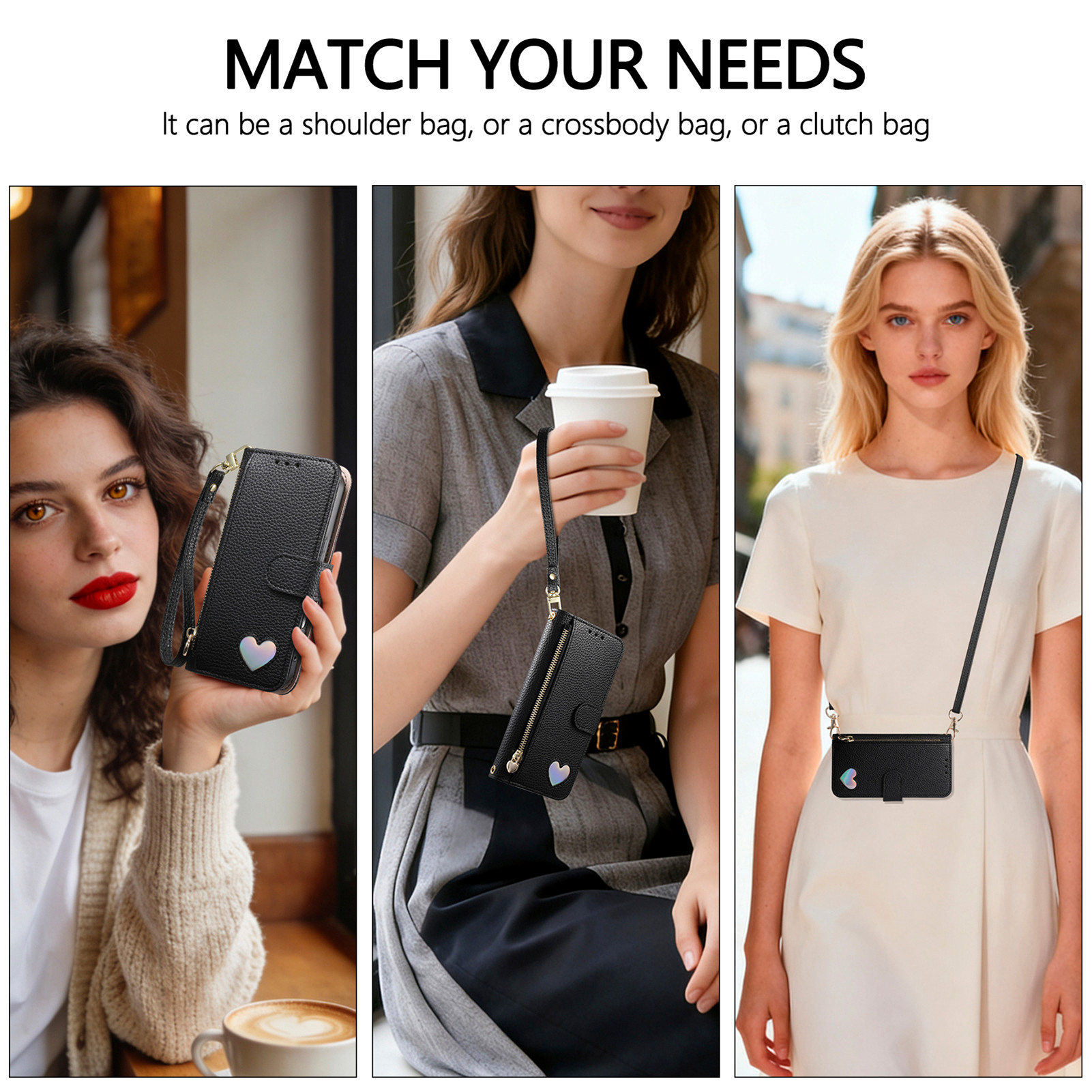 Etui na telefon z PU skóry z z – Leather Card Wallet recenzja i cena