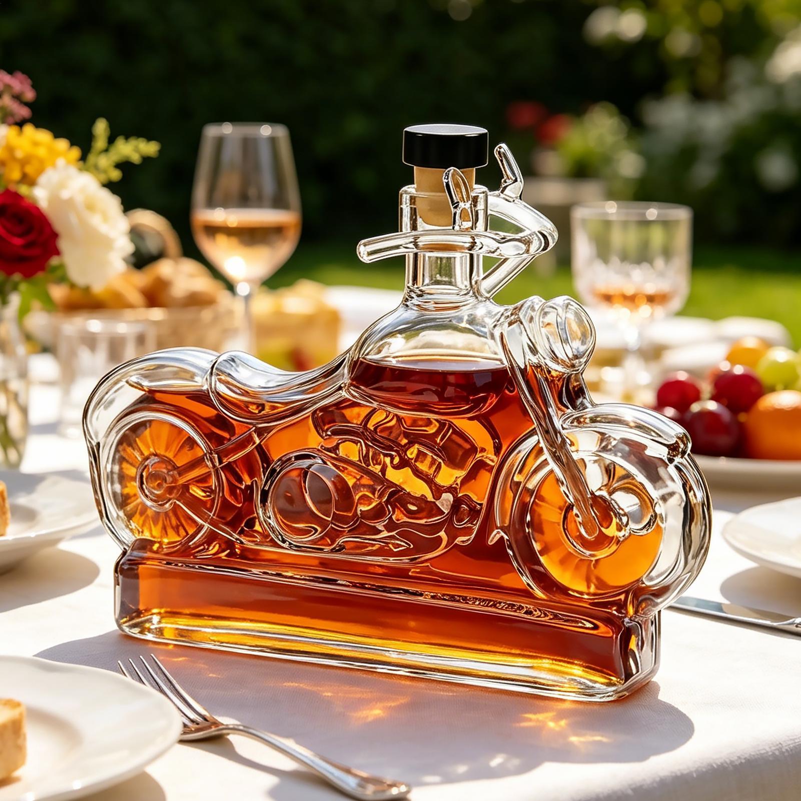 Karafka do whisky 310ml w kszt – Glass Decanter Whiskey recenzja i cena