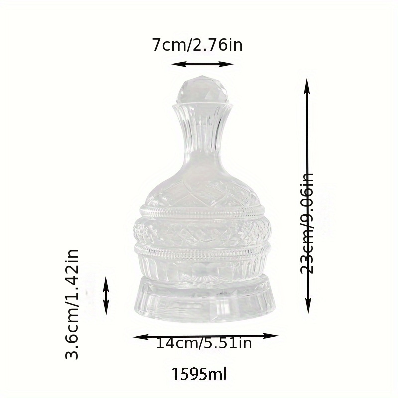 Kryształowa karafka do wina El – Glass Decanter Whiskey recenzja i cena