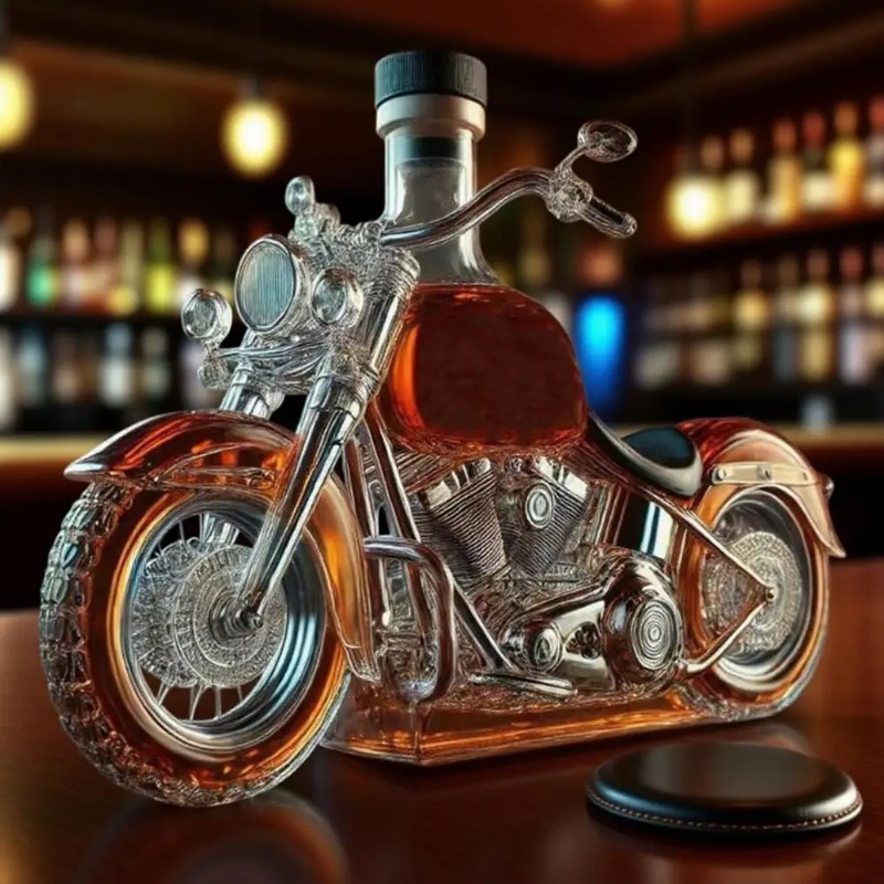 Karafka do whisky w stylu moto – Glass Decanter Whiskey recenzja i cena