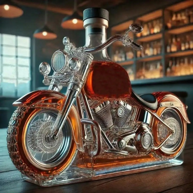 Karafka do whisky w stylu moto – Glass Decanter Whiskey recenzja i cena