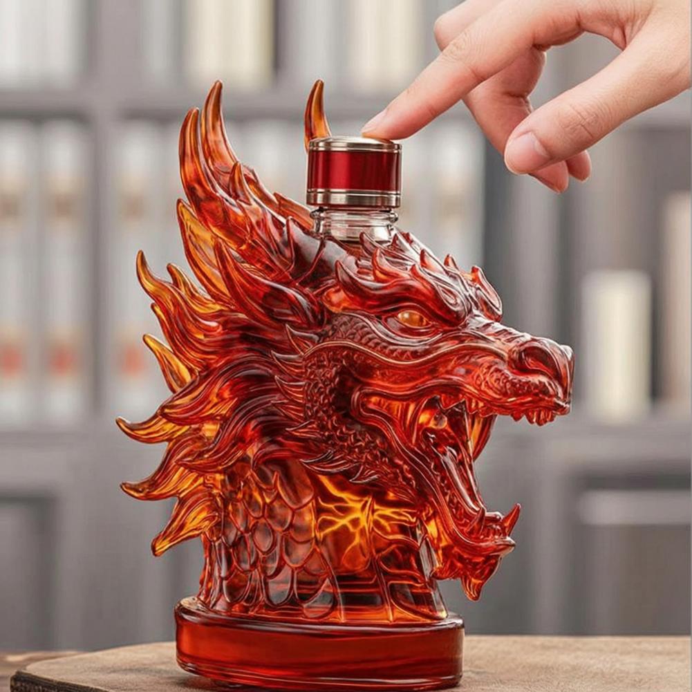 Szklana butelka na wino w kszt – Glass Decanter Whiskey recenzja i cena