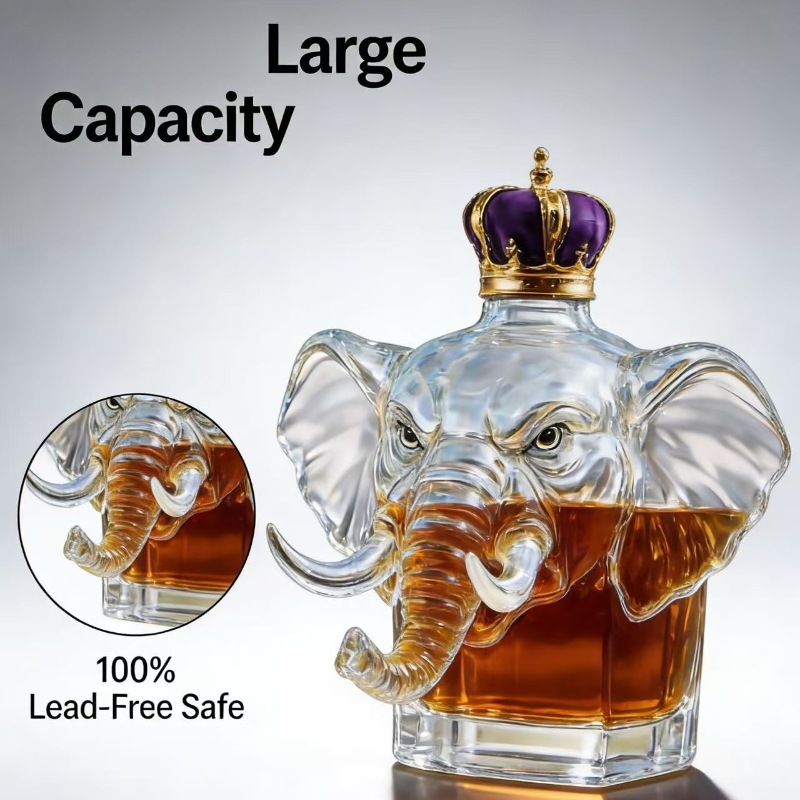 Unikalna karafka do whisky w k – Glass Decanter Whiskey recenzja i cena